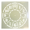 Stencil 40 X 40cms Modelo Reloj Nro 014 0