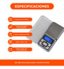 Balanza De Precision De 0.1 Gramos Joyeria Retroiluminada 3