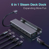 Steam Deck Dock,estación De Acoplamiento Compatible Con Stea 1