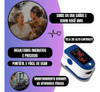 Oxímetro Digital Dedo Medidor Saturação Oxigênio Pulso 1