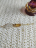 Antiguo Perfumero Egipcio De Cristal Detalles En Oro . 7
