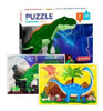 Puzzle Rompecabezas Pack X2 Didacta Dinosaurios 48pcs 1