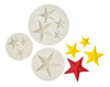 Molde Silicona Estrellas En 5 Tamaños. Tpr 3