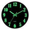 Reloj De Pared Moderno Con Luz Nocturna Jofomp, Relojes De P 0