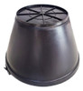 Balde De Albañil Plastico Negro Reforzado Obra Construccion 3
