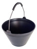 Balde De Albañil Plastico Negro Reforzado Obra Construccion 4