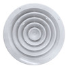 Difusor Redondo Diam 25cm (conex 22cm) S/regulacion Plastico 0