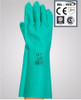 Guantes De Acrilo Nitrilo Goma Flocado Certificado Oferta! 0