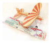 Kit Mini Bip Aeromodelismo Biplano 25cm 0