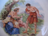 Antiguo Plato De Porcelana De Bavaria. Sellado.schuman 1