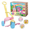 Brinquedo Velotrol Triciclo Tchuco Rosa Totoka Menina Haste 6