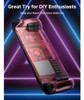 Jsaux Pc0106 - Placa Trasera Transparente 5