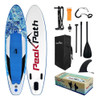 Peakpath Tabla De Remo Inflable (6 Pulgadas De Grosor) Con . 6