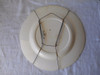 Plato Antiguo Loza Inglesa Woods Ivory Ware 1