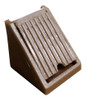 Escuadra Plástica Soporte De Estante Marron Mueble X100/u 0