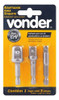 Adaptador De Soquete 1/4 1/2 3/8 Pol. Parafusadeira Vonder 2