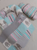 Nidito Contenedor Con Base Rigida Patchwork 1