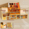Organizador De Maquillaje De Vidrio Templado Youdepot Para E 4