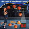 Hyes Mini Aro De Baloncesto Para Interiores Con 1