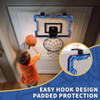 Hyes Mini Aro De Baloncesto Para Interiores Con 4