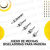 Juego X5 Bremen Mechas Biseladoras Madera Para Taladro 1