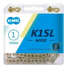 Cadena Kmc K1sl 1v Dorada Missing Link Caja 0