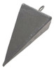 Kit 6 Chumbada Para Pesca De Praia Pirâmide Triangular 185g 1