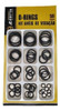 Kit Vedação O-ring Arruela Kit Anel Borracha Isoladora 50pçs 0