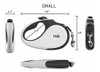 Correa Retractil Para Pasear Perros Tug  Blanco Small 1