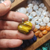Dije Corazón Ojo De Tigre. Piedras Y Cristales Energéticos 2