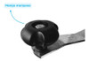 Rueda Timonera Para Trailer Rebatible Y Regulable - Plastica 3