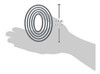 Darice D201477 Embossing Essentials Dies Nesting Ovals 5pack 1