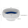 Bucha De Redução Branco Rosca 7/8 Blukit Kit C/6 3