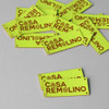Etiquetas Eco Cuero Personalizadas Grabadas X50u (2,5x2,5cm) 2