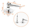 (3 #mold) Corda De Ajuste Da Braçadeira De Corda Led Lightin 5