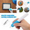 Mini Máquina De Gravura Elétrica Handheld Carving Pen Glass 6
