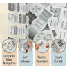 Mr.pen Pestañas Para Biblia Con  Guia De Alineacion Gris 5