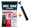 Kit Saco A Vacuo - 1 Médio + 2 Grande + Bomba - Vac Bag 0
