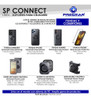 Kit De Adaptadores Para Soportes Celular Sistema Sp Connect 6