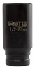 Soquete De Impacto 1/2 Pol Sextavado Longo 27mm Rotta 376 0