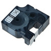 5pk 18489 Negro En Nylon Flexible Blanco Etiqueta Industrial 2