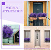 Yunsailing 40 Paquetes Plantas Artificiales Lavanda Ramo Del 7
