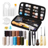 Kit Artesanato Costura Marcador Furador Linha Agulha Sovela 0