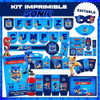 Kit Imprimible Sonic Editable + Libro Para Colorear 2