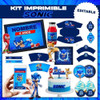 Kit Imprimible Sonic Editable + Libro Para Colorear 5