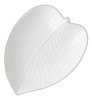 Bandeja Hoja Blanca De Cerámica 32cm 0