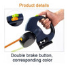 Correa Extensible Doble Para Perro Con Linterna Ba-1393 3