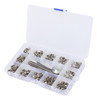Kit Redondo Metal Rivet Com 100 Conjuntos De Ferramentas De 0