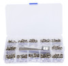 Kit Redondo Metal Rivet Com 100 Conjuntos De Ferramentas De 1
