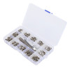 Kit Redondo Metal Rivet Com 100 Conjuntos De Ferramentas De 4